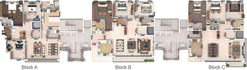 Floor Plan of Synchron Icon in Gopalapuram, Coimbatore - Image 168139