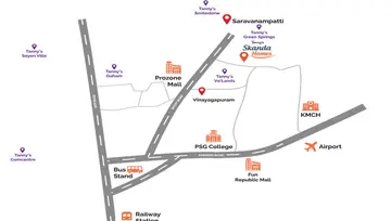 Location of Tannys Skanda Homes - Image 168151