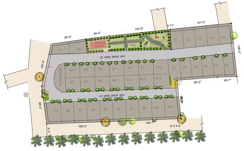 Master Plan of Tannys Ve Lands in Vilankurichi, Coimbatore - Image 168163