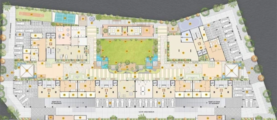 Master Plan of Sargam Sarita in Sargasan, Gandhinagar - Image 64168