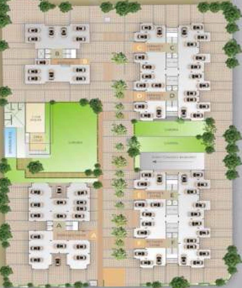 Master Plan of Shubh Pioneer in Koba, Gandhinagar - Image 64772