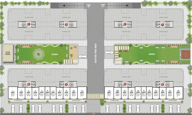 Master Plan of Vihaan Sarthak Era in Sargasan, Gandhinagar - Image 64244
