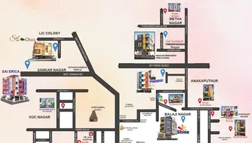 Location of Bharathi Sai Garland - Image 59639