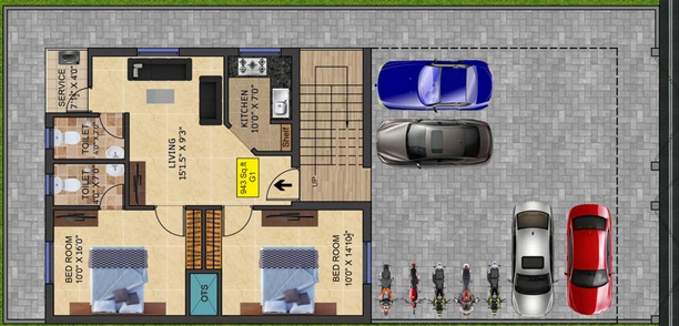 Master Plan of Bharathi Sai Garland in Kundrathur, Chennai - Image 59641