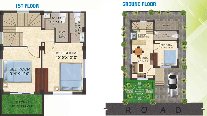 3 BHK House/Villa in Dharitri Royal Enclave in New Town, Kolkata - Image 531253