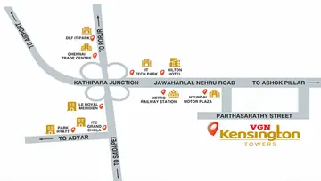 Location of VGN Kensington Towers - Image 59597