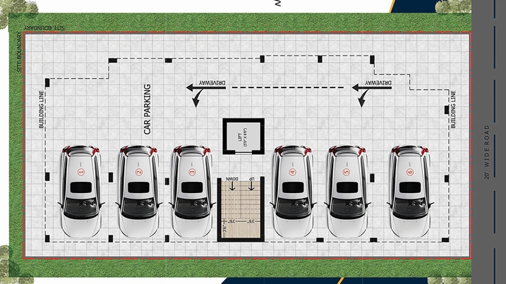 Master Plan of Vishnu Luxe Flats in Sembakkam, Chennai - Image 59648