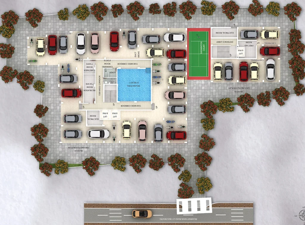 Master Plan of Prajapati Greens in Rajarhat, Kolkata - Image 60547