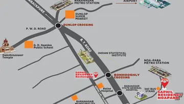 Location of Sapnil Residency - Image 60553