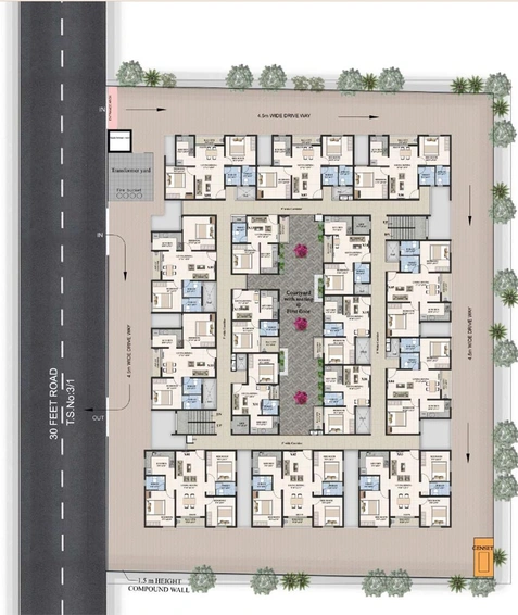 Master Plan of Town Delta City in Vilankurichi, Coimbatore - Image 168228