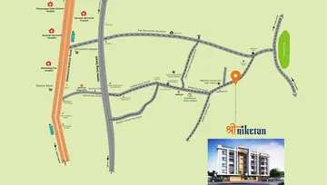 Location of Adonis Shree Niketan - Image 60559
