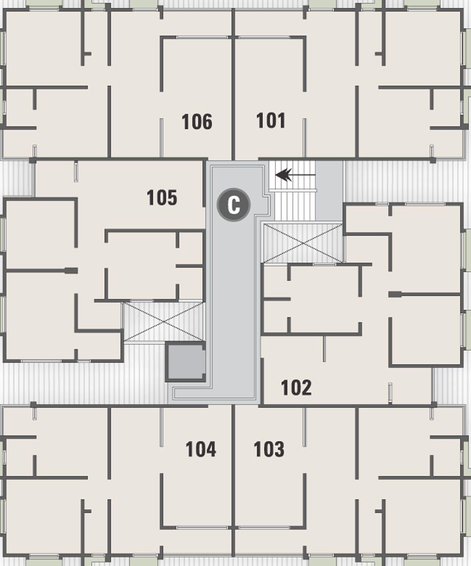 Floor Plan of Rashmi Angan in Sanand, Ahmedabad - Image 62790