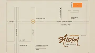 Location of Rashmi Angan - Image 62789
