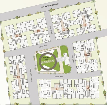 Master Plan of Rashmi Green in Narol, Ahmedabad - Image 62800
