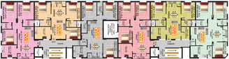 Floor Plan of Eeshani Paripoorna in Manapakkam, Chennai - Image 60131