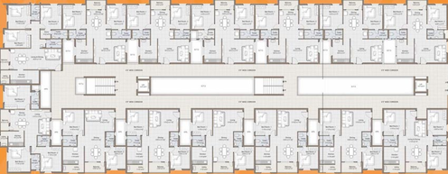 Floor Plan of Bhuvana Palace in Kovaipudur, Coimbatore - Image 168334