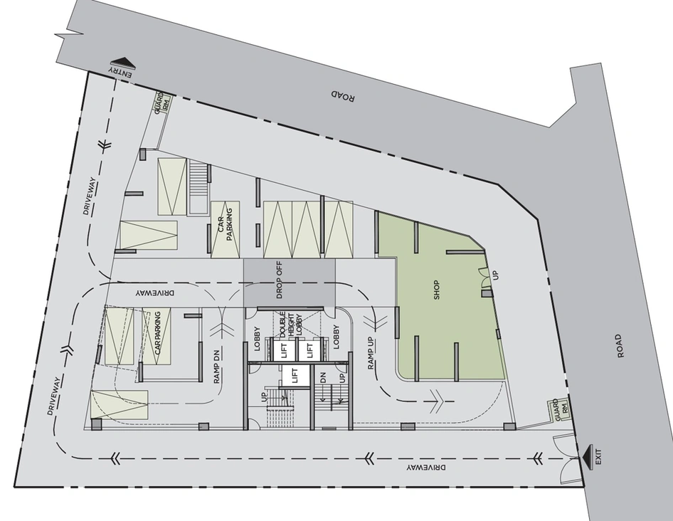 Master Plan of Nirmala Jade in Lake Town, Kolkata - Image 60659