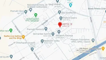 Location of Aditya 18 - Image 64259