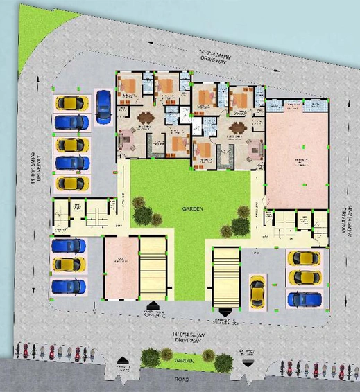 Master Plan of Prarthana Residency in Piska More, Ranchi - Image 84036