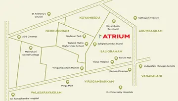 Location of Traventure Atrium - Image 60150