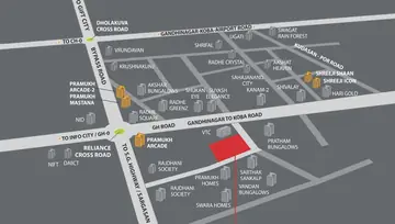 Location of Pramukh Tiara - Image 63641