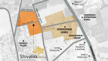 Location of Shivalik Homes - Image 64622