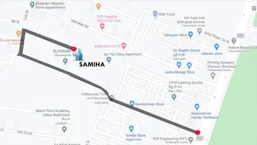 Location of Traventure Samiha - Image 60174