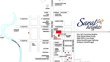 Location of Shubh Saral Heights - Image 63648