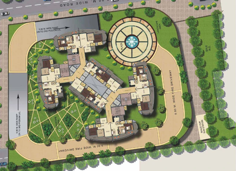 Master Plan of Gauri Excellency in Kandivali West, Mumbai - Image 21444