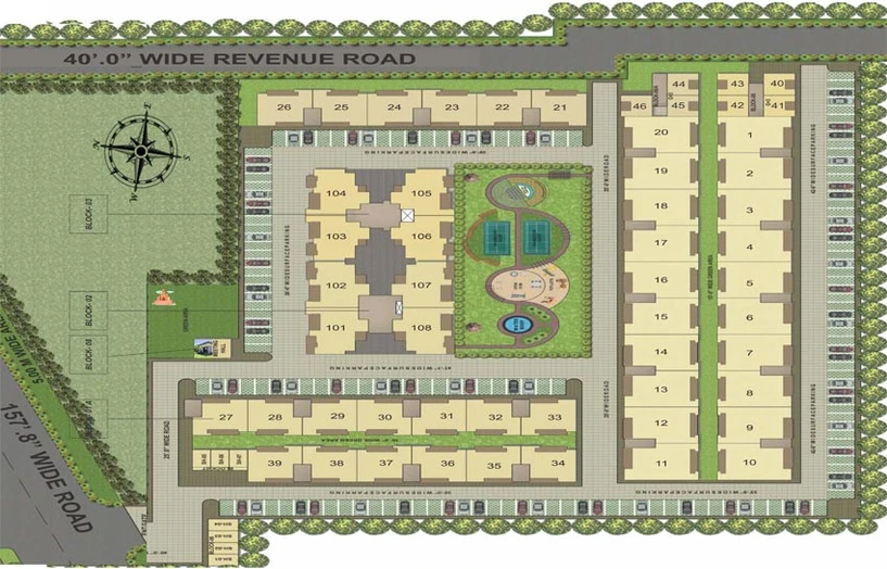 Master Plan of Amayra City in Kharar, Chandigarh - Image 61457