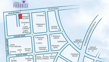 Location of Akshar Paradise - Image 64250