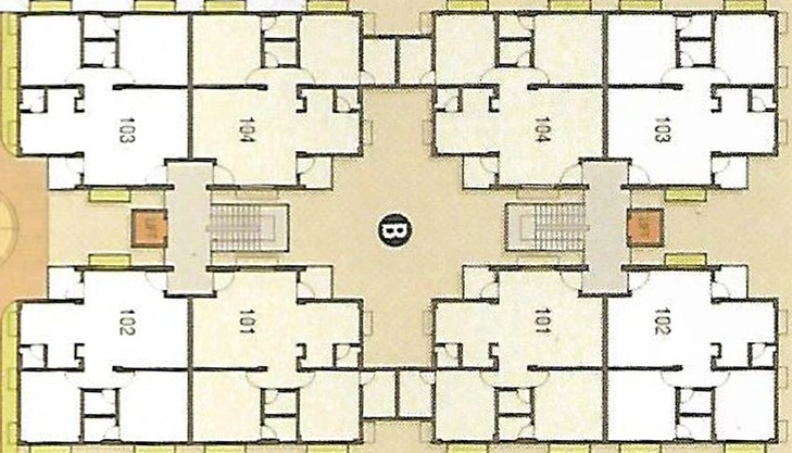 Floor Plan of Chiloda Greens in Chiloda, Gandhinagar - Image 65621