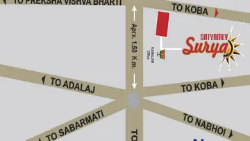 Location of Satyamev Surya - Image 65142