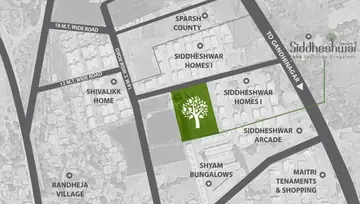 Location of Vinayak Siddheshwar Homes 2 - Image 64798