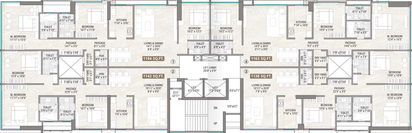 Floor Plan of Options Kinara in Juhu, Mumbai - Image 21469