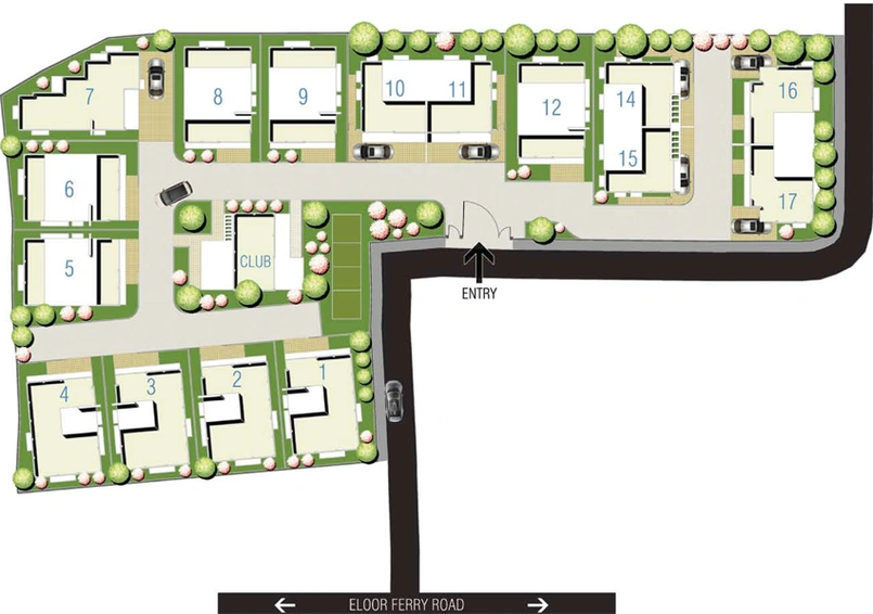 Master Plan of Accord Ferry Bay in Edappally, Kochi - Image 61534