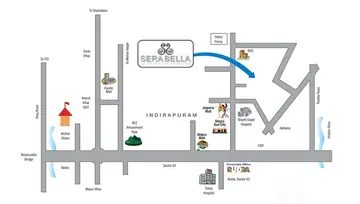 Location of Rudra Sera Bella - Image 60731