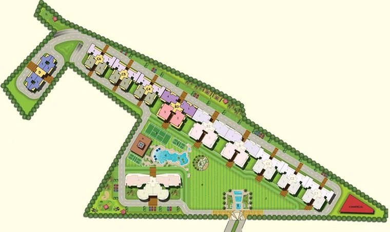 Master Plan of Rudra Sera Bella in Indirapuram, Ghaziabad - Image 60732