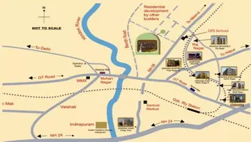 Location of SVP Gulmohur Garden - Image 86970