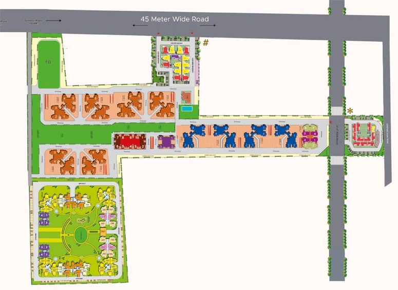 Master Plan of SVP Gulmohur Garden in Raj Nagar Extension, Ghaziabad - Image 86971