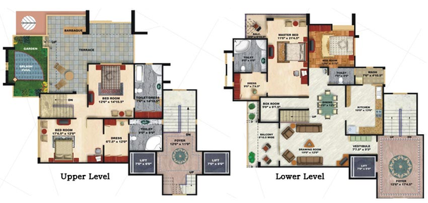4 BHK Penthouse in Niho Marvel in Indirapuram, Ghaziabad - Image 539214