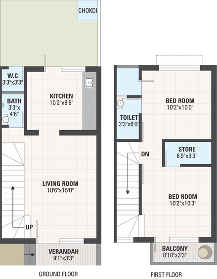 2 BHK House/Villa in Avani Kantam Residency in Kalol, Gandhinagar - Image 548745