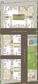 Master Plan of Shree Luvkush 4 in Raysan, Gandhinagar - Image 64364