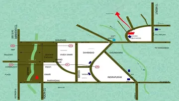 Location of Dhanversha Laurel Next - Image 79365
