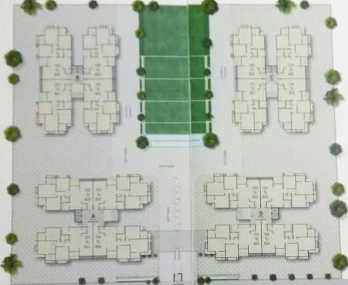 Master Plan of Shah Sahyog Greens in Kudasan, Gandhinagar - Image 63550