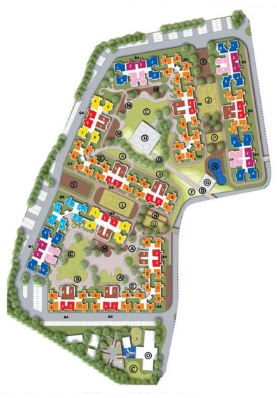 Master Plan of BCC Bharat City in Bhopura, Ghaziabad - Image 112900