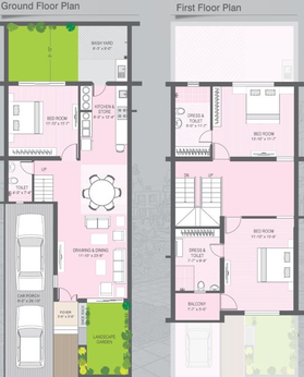 3 BHK House/Villa in Amba Township Villas in Adalaj, Gandhinagar - Image 553415