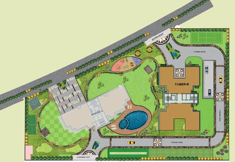 Master Plan of Nirala The Element in Siddhartha Vihar, Ghaziabad - Image 111239