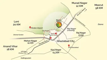Location of Indus Palm Drive - Image 61290