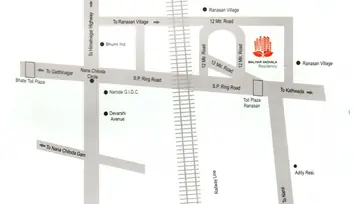 Location of Vasudev Malhar Vadvala Residency - Image 65895